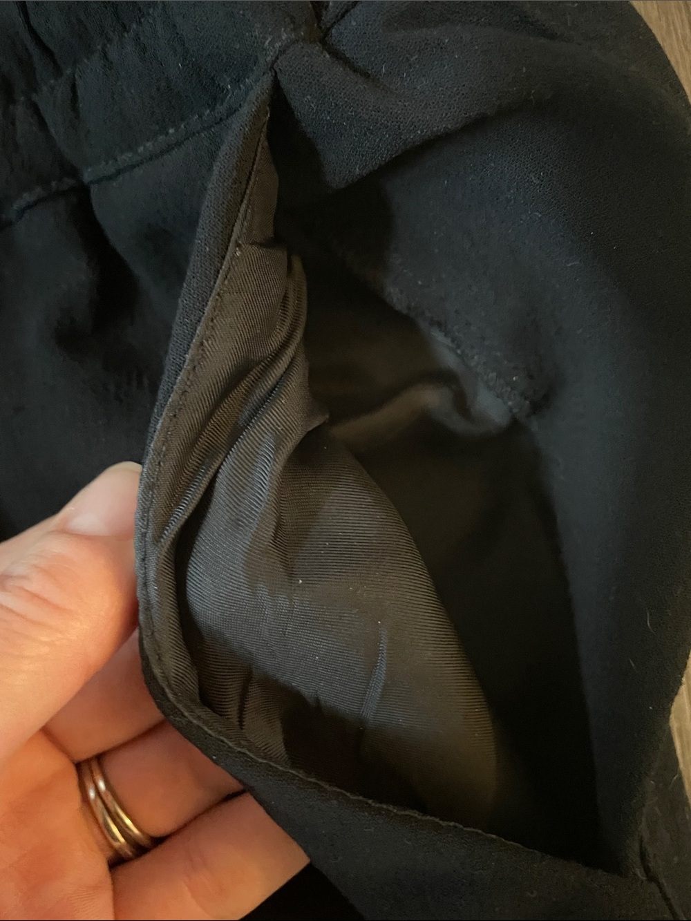 Wilfred Black Elastic Waist Pants - Picture 4 of 4